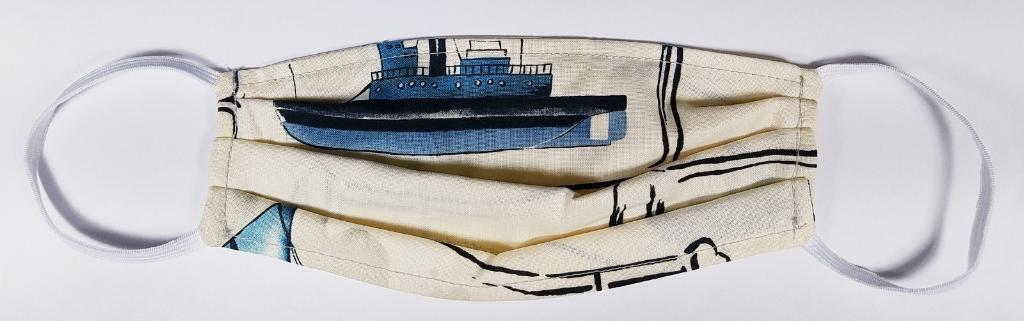 Tall Ships Sailing themed Face Mask